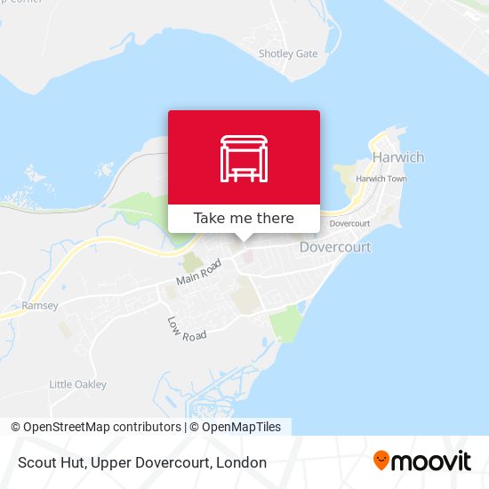 Scout Hut, Upper Dovercourt map