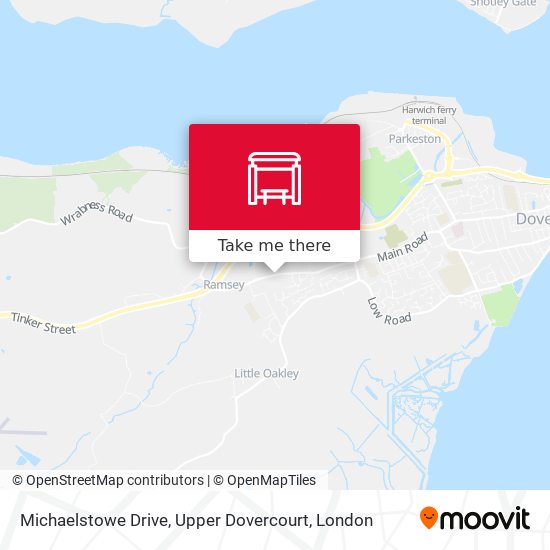 Michaelstowe Drive, Upper Dovercourt map