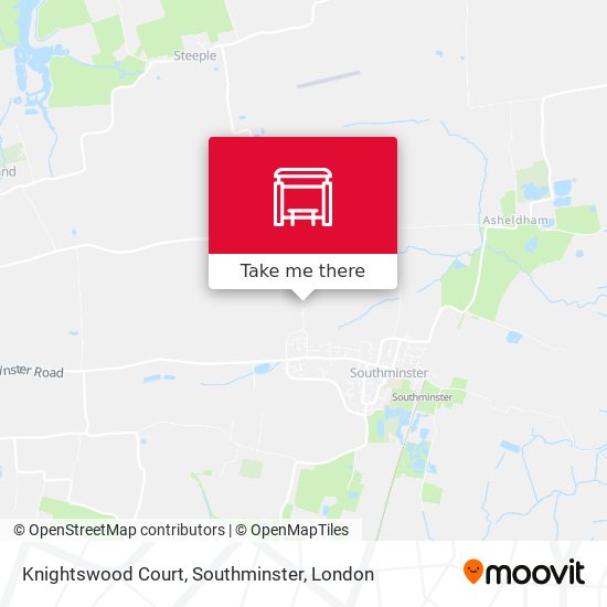 Knightswood Court, Southminster map