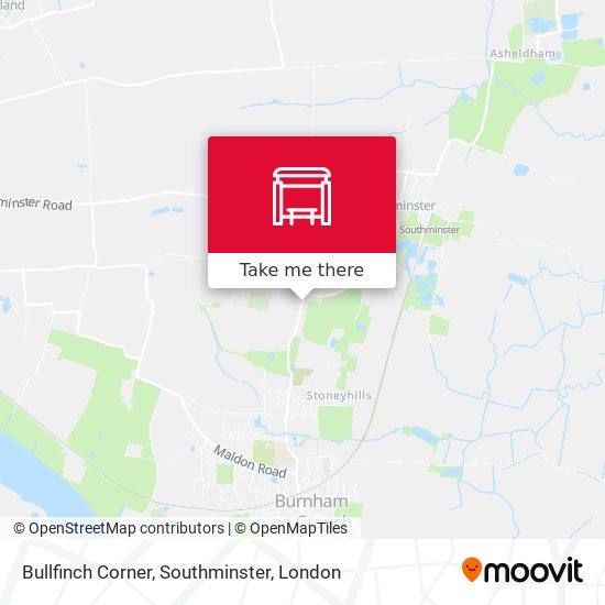 Bullfinch Corner, Southminster map