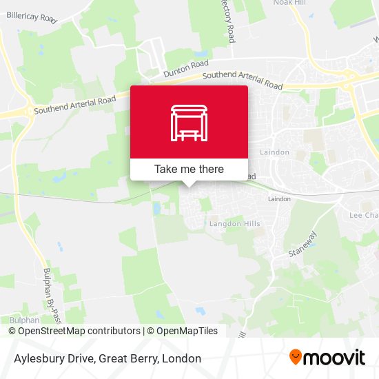 Aylesbury Drive, Great Berry map