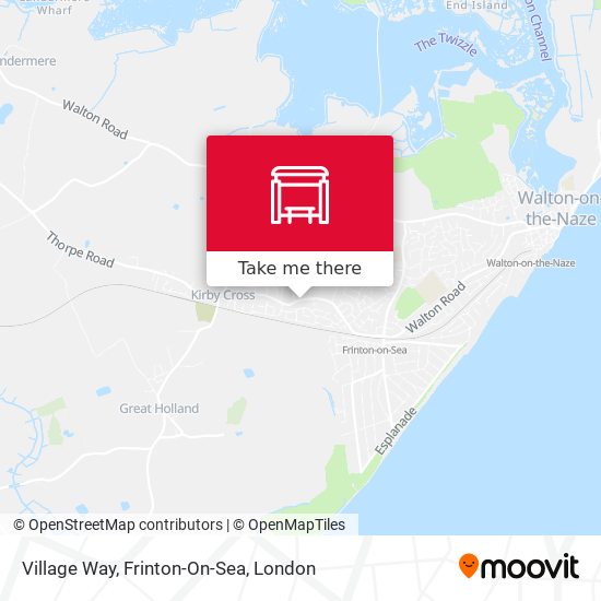Village Way, Frinton-On-Sea map