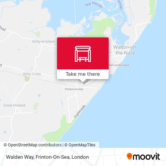 Walden Way, Frinton-On-Sea map