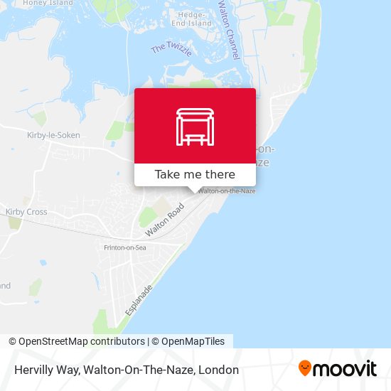 Hervilly Way, Walton-On-The-Naze map