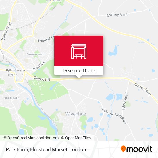 Park Farm, Elmstead Market map