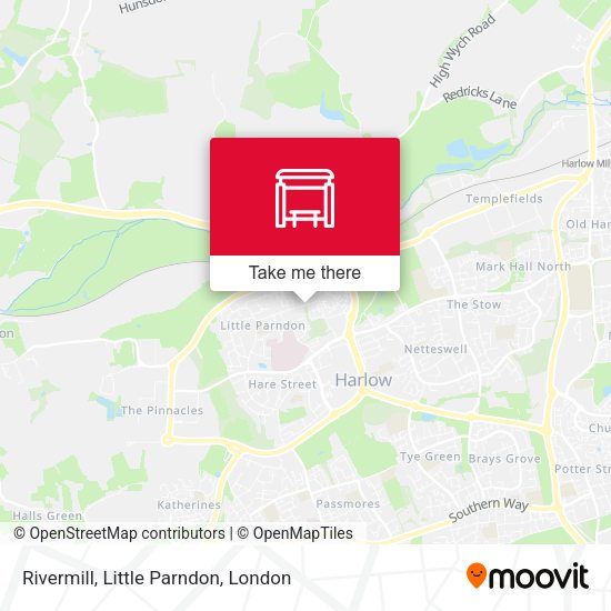 Rivermill, Little Parndon map