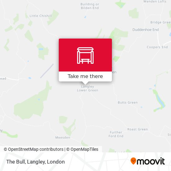 The Bull, Langley map