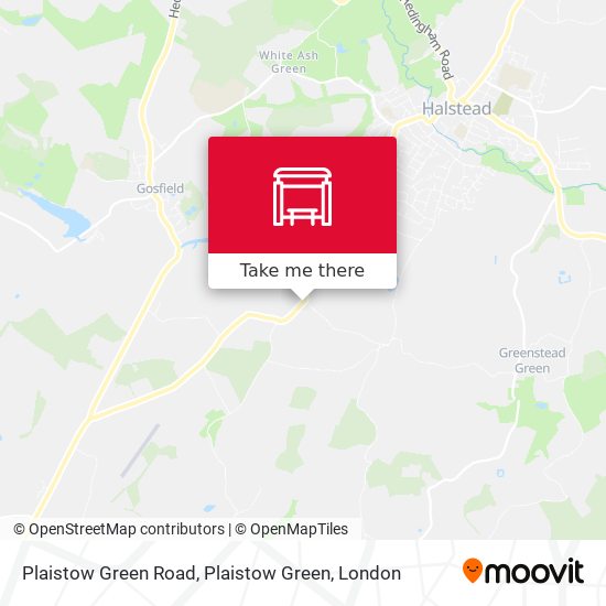 Plaistow Green Road, Plaistow Green map