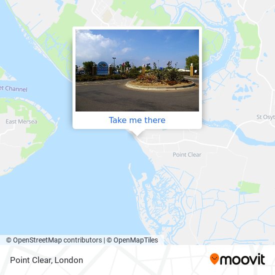 Point Clear map