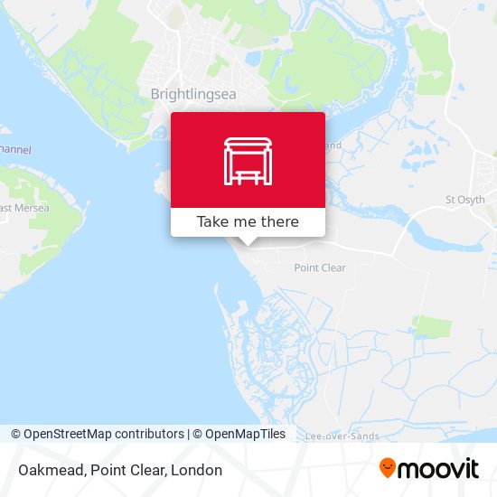 Oakmead, Point Clear map