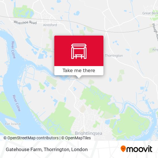 Gatehouse Farm, Thorrington map
