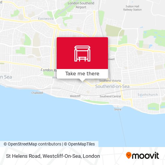 St Helens Road, Westcliff-On-Sea map