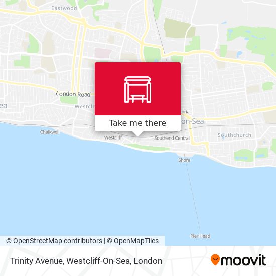 Trinity Avenue, Westcliff-On-Sea map