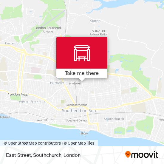 East Street, Southchurch map