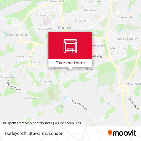Barleycroft, Stewards map