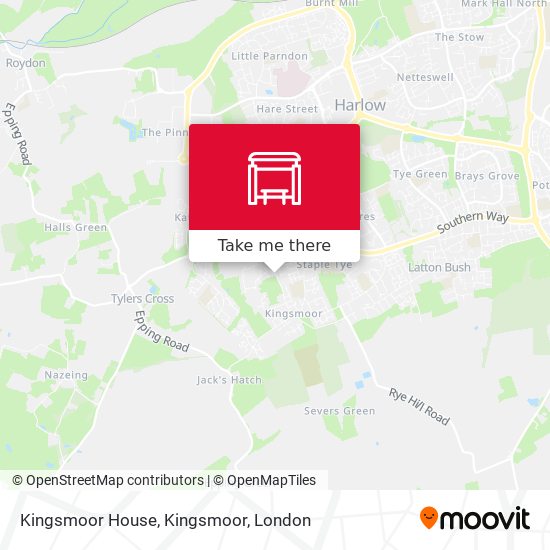 Kingsmoor House, Kingsmoor map