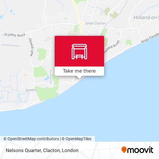 Nelsons Quarter, Clacton map