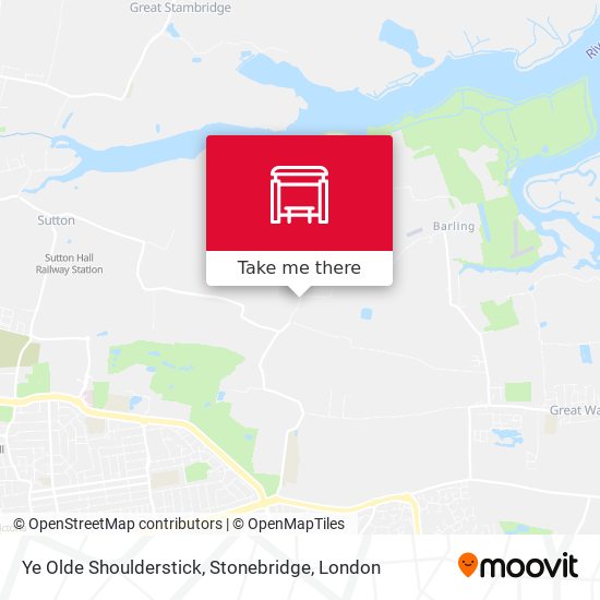 Ye Olde Shoulderstick, Stonebridge map
