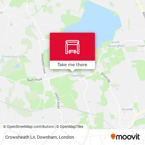 Crowsheath Ln, Downham map