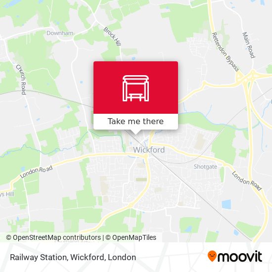 Railway Station, Wickford map