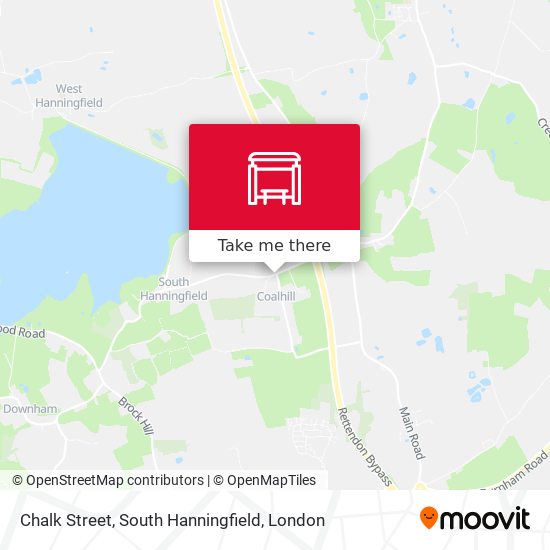 Chalk Street, South Hanningfield map