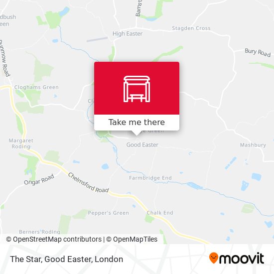 The Star, Good Easter map