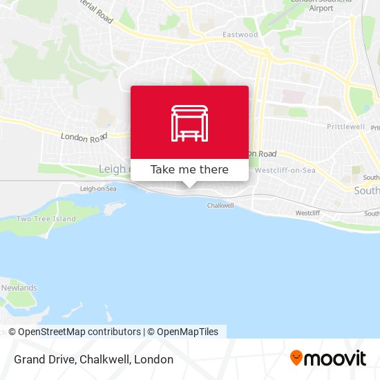 Grand Drive, Chalkwell map
