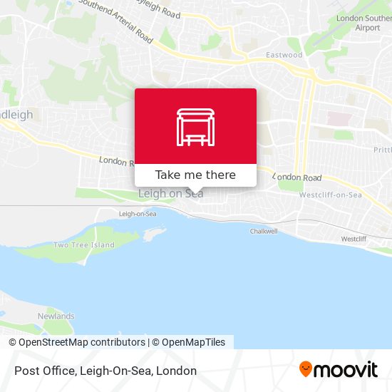 Post Office, Leigh-On-Sea map