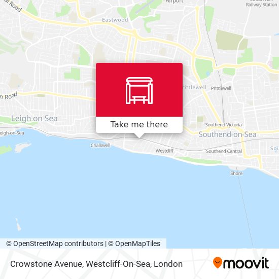 Crowstone Avenue, Westcliff-On-Sea map