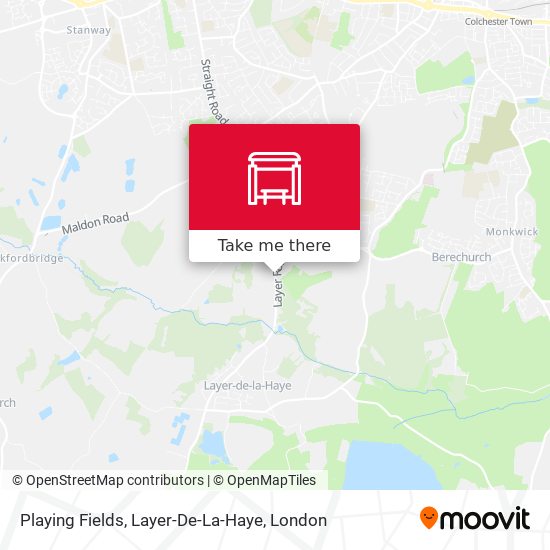 Playing Fields, Layer-De-La-Haye map
