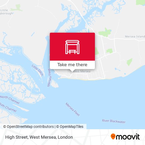 High Street, West Mersea map