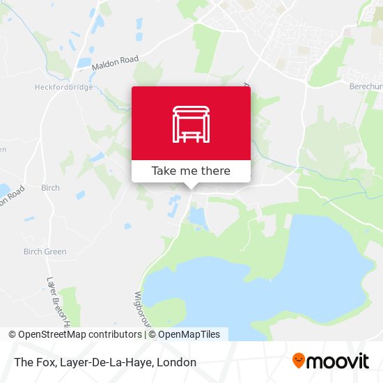 The Fox, Layer-De-La-Haye map