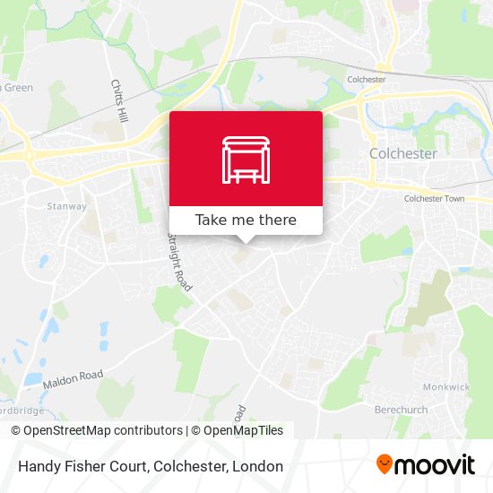 Handy Fisher Court, Colchester map