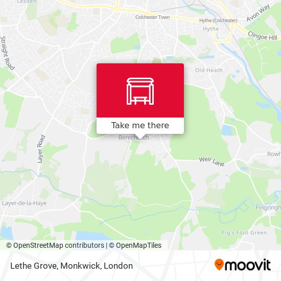 Lethe Grove, Monkwick map