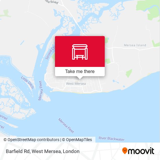 Barfield Rd, West Mersea map