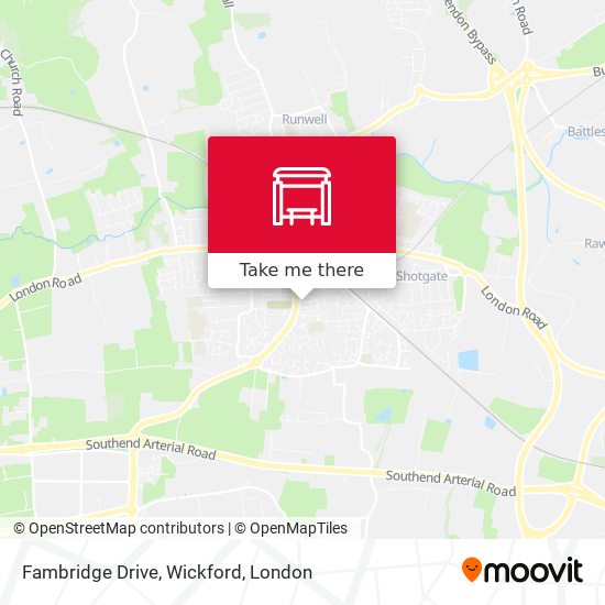 Fambridge Drive, Wickford map
