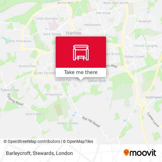 Barleycroft, Stewards map