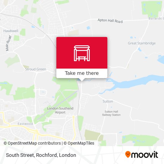 South Street, Rochford map
