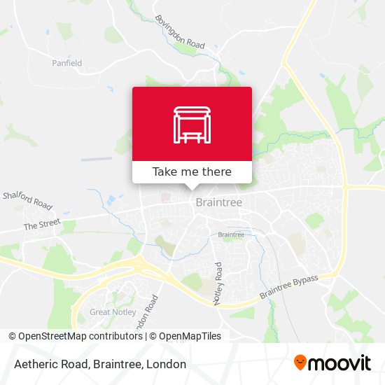 Aetheric Road, Braintree map