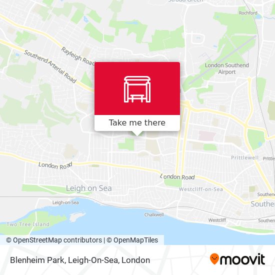 Blenheim Park, Leigh-On-Sea map