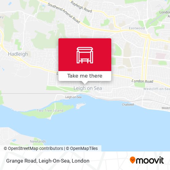 Grange Road, Leigh-On-Sea map