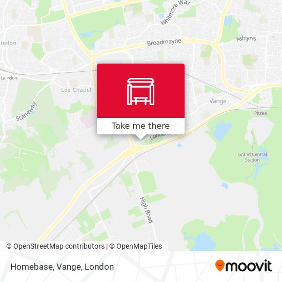 Homebase, Vange map