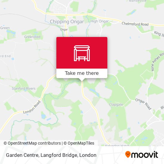 Garden Centre, Langford Bridge map