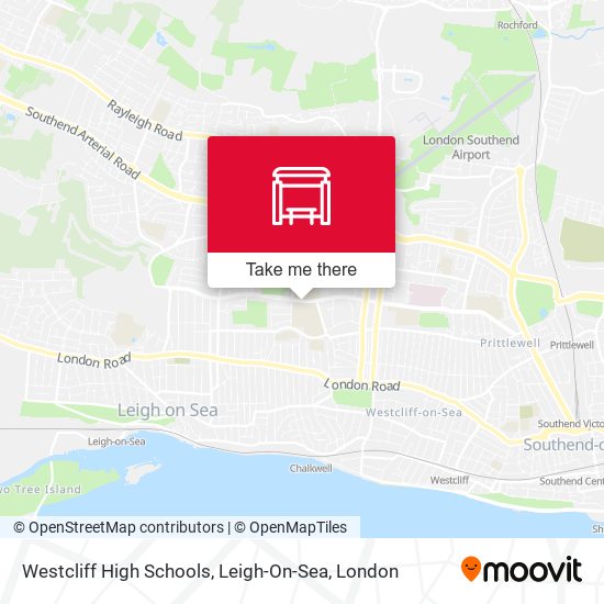 Westcliff High Schools, Leigh-On-Sea map