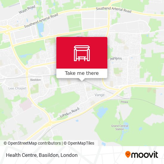 Health Centre, Basildon map