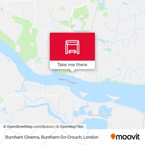 Burnham Cinema, Burnham-On-Crouch map
