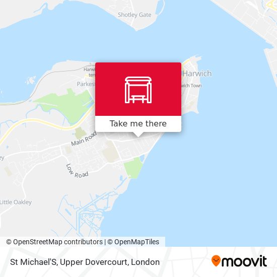 St Michael'S, Upper Dovercourt map