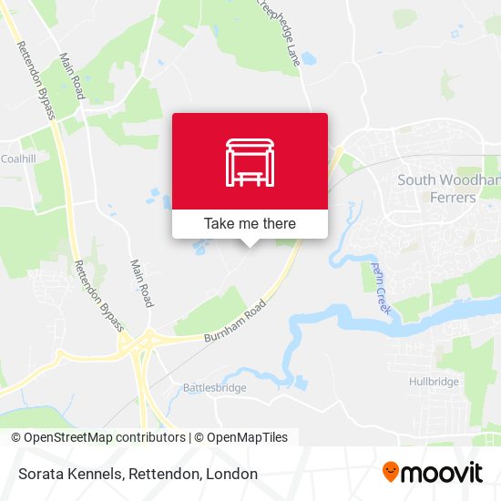 Sorata Kennels, Rettendon map