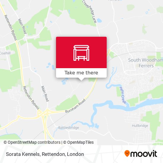 Sorata Kennels, Rettendon map