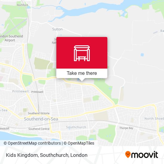 Kids Kingdom, Southchurch map